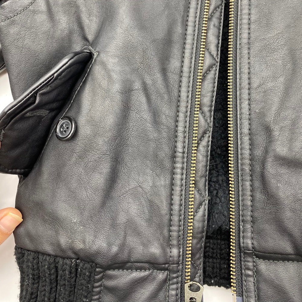 Kids leather jacket - Picture 3 of 6
